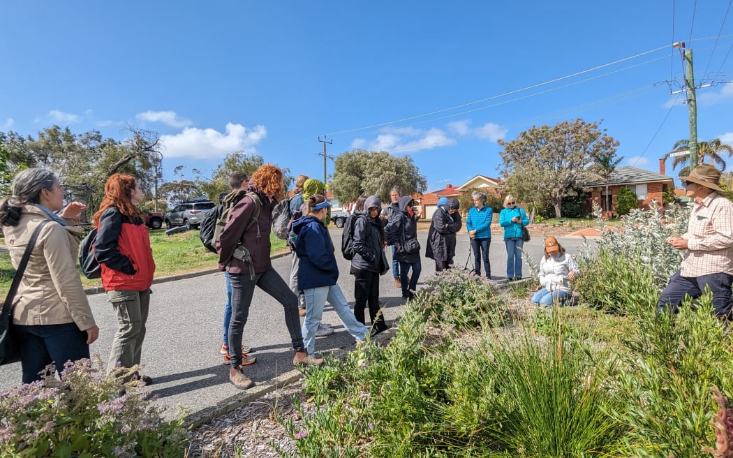 Perth verge or berm garden educational tour