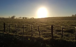 Early autumn morning Waikato