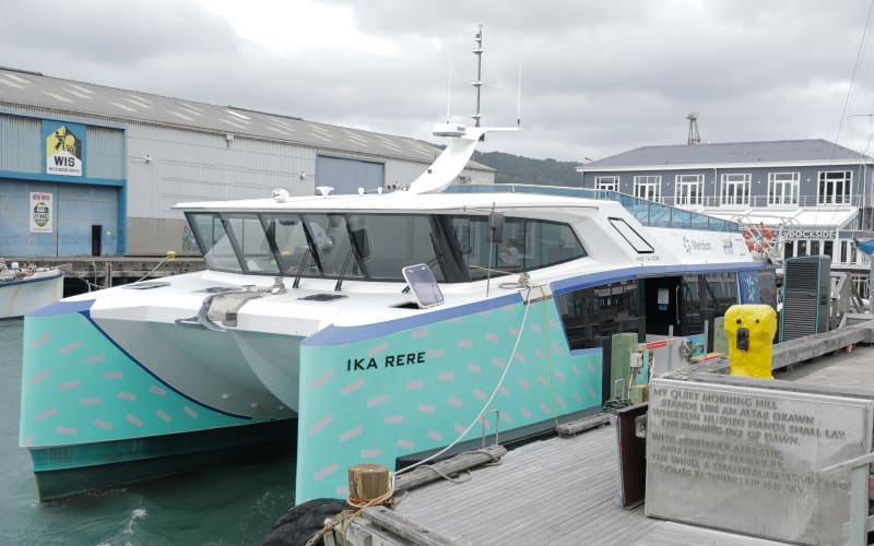 Electric ferry to soon return to service in Wellington Harbour | RNZ
