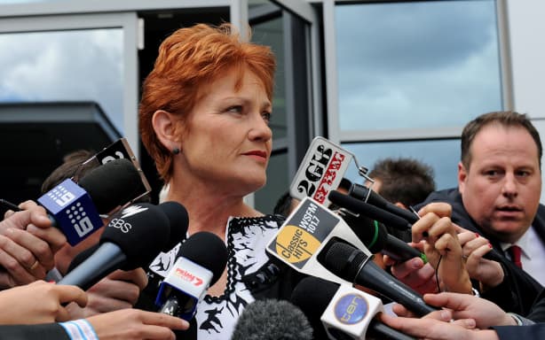 Pauline Hanson says she has 'ability' to be Australia PM after shock poll |  RNZ