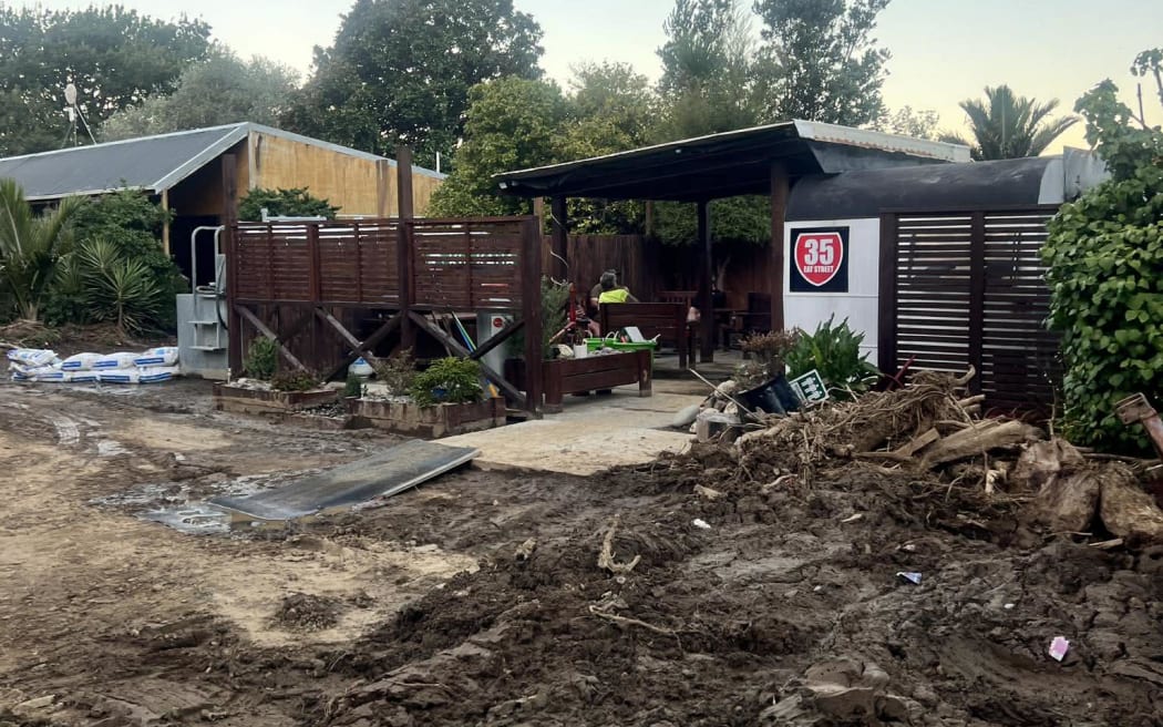 Damage at 35 Eat Street.