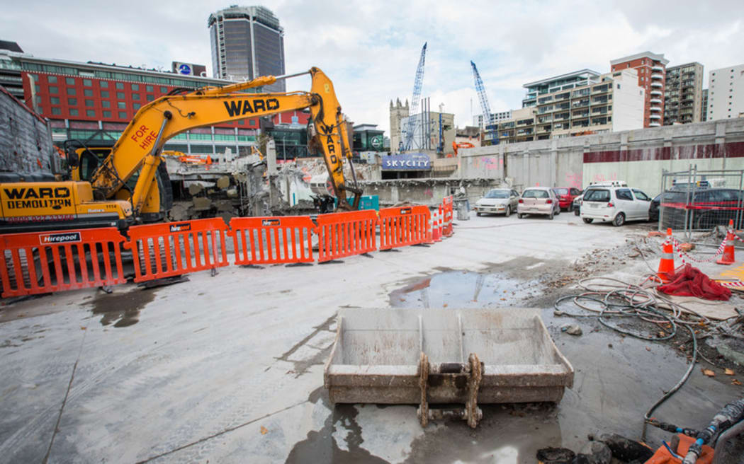 SkyCity Convention Centre construction