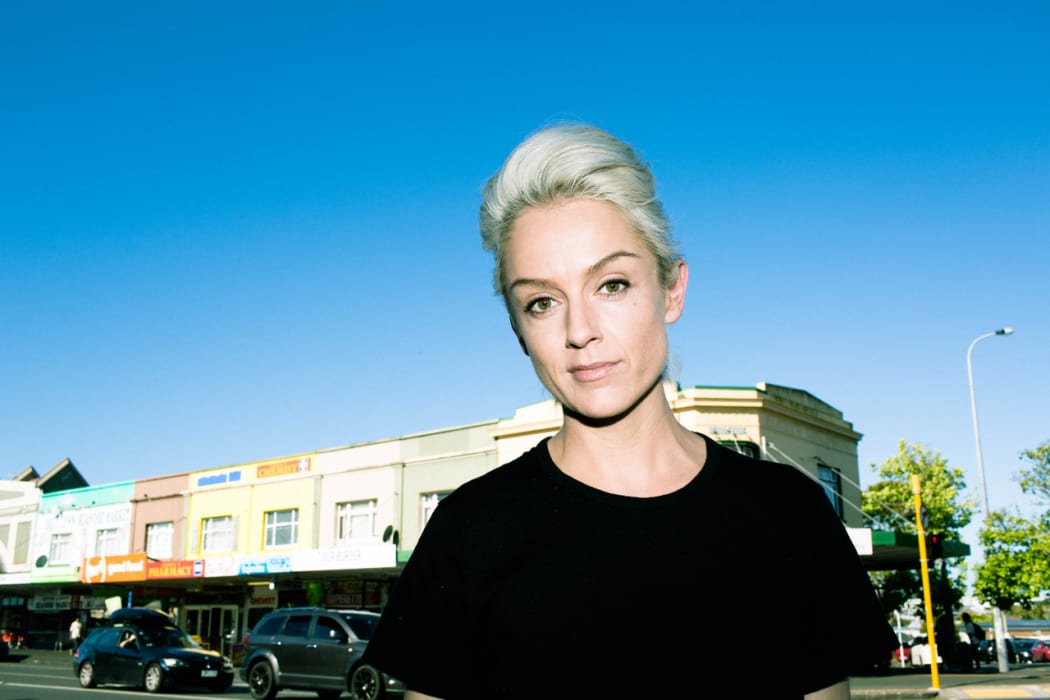 RNZ newsreader Sarah Thomson