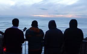 Waiting for the moon.