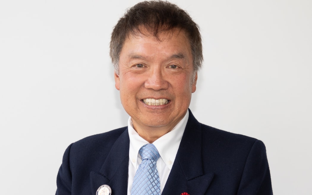 Ray Chung, mayoral candidate for Wellington, 2025.