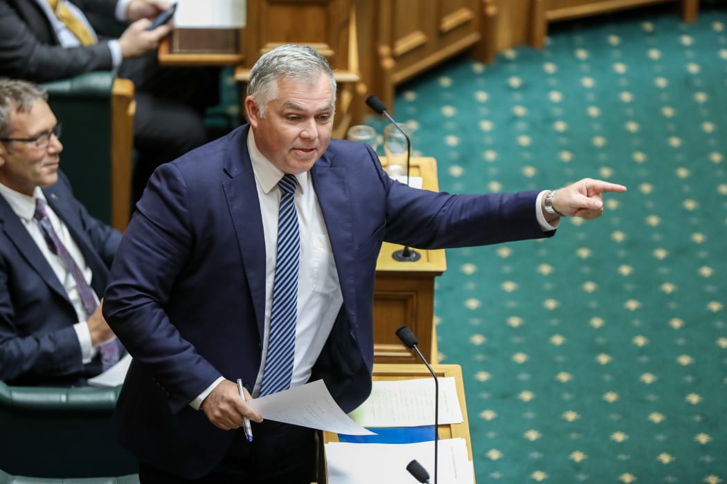National MP Mark Mitchell in the House