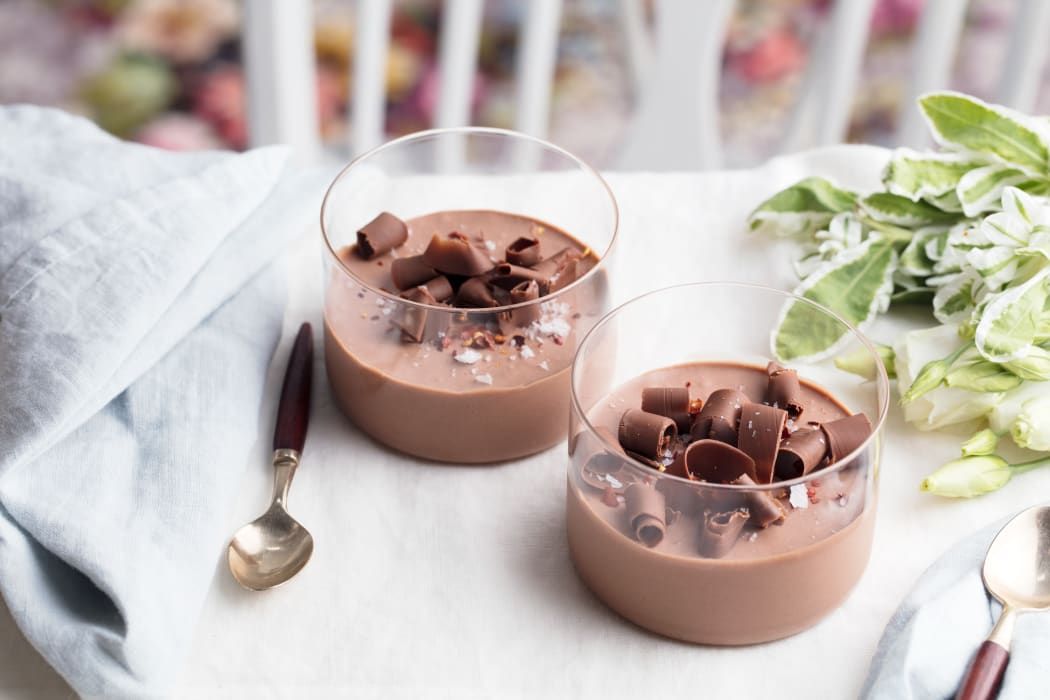 Valentine's Vegan Chilli Chocolate Mousse