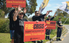 FENZ protest - Woolston, Christchurch