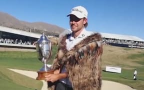 Australian Zach Murray, winner of the NZ Golf Open.