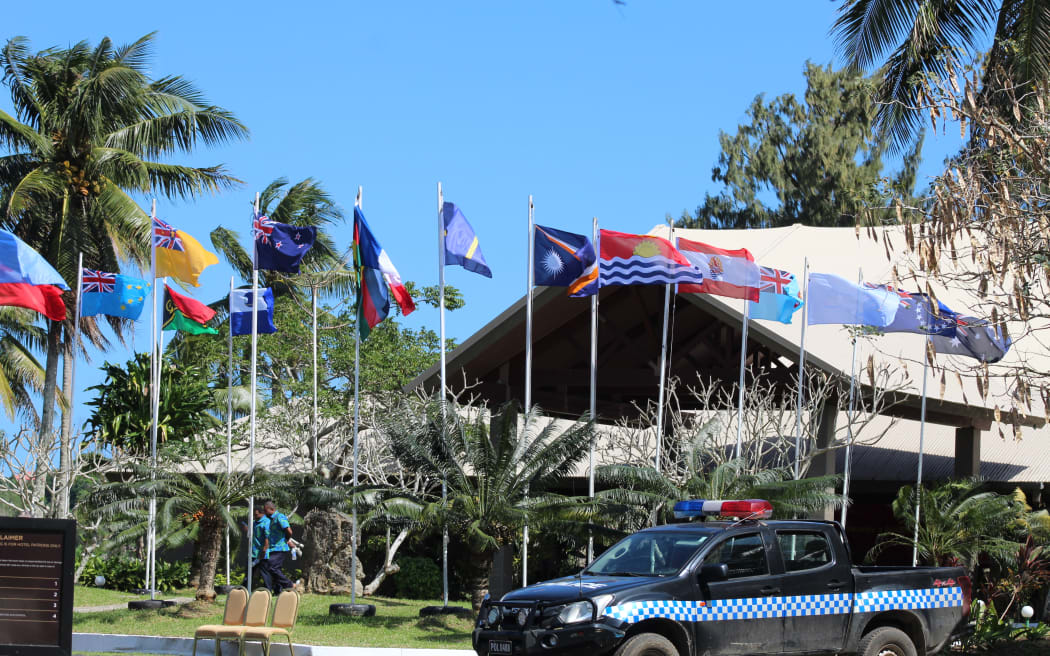 Le Lagoon Hotel in Port Vila where the Pacific Islands Forum Economic Ministers Meeting is being held
