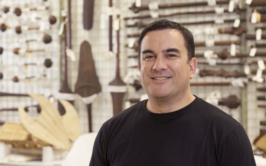 Te Papa's senior curator Pacific Cultures, Sean Mallon.