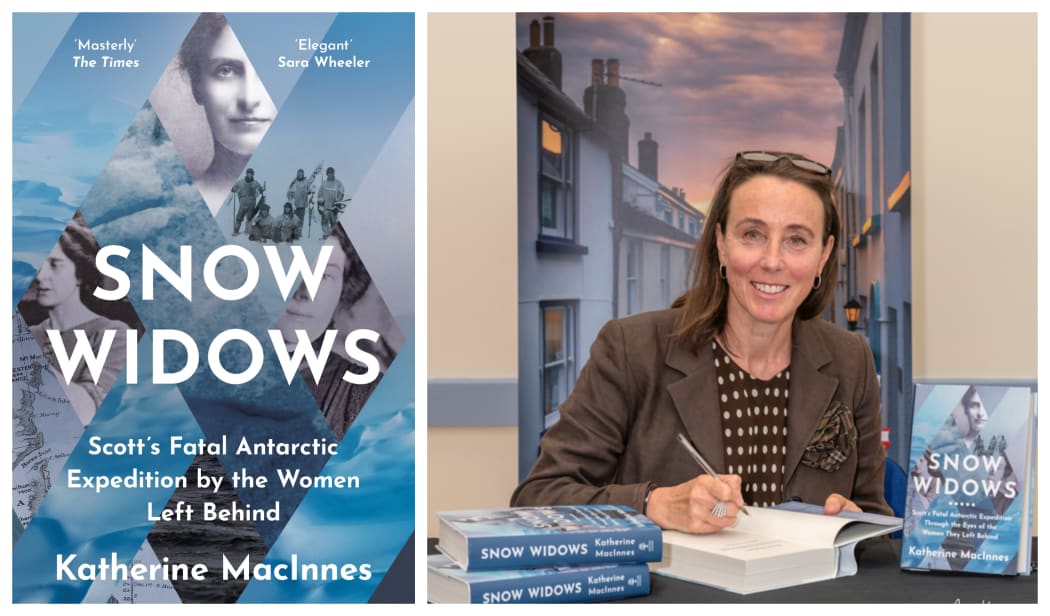 Katherine MacInnes has just returned from a trip to Antarctica.