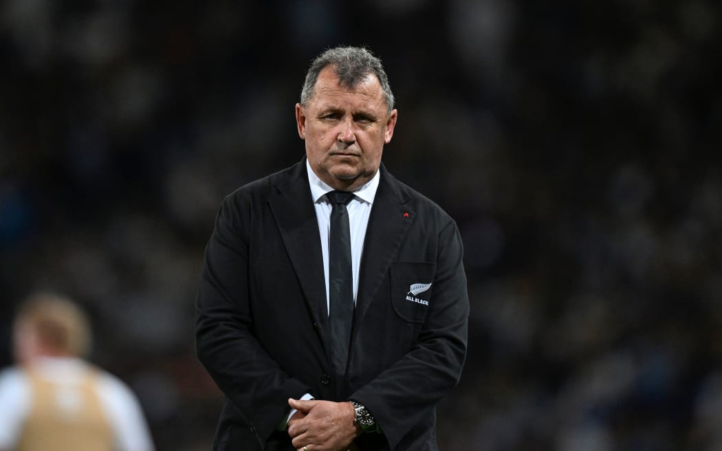 New Zealand All Blacks coach Ian Foster.