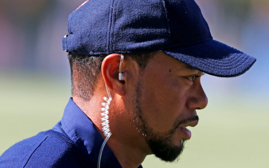 Tiger Woods, US Ryder Cup vice-captain 2016.