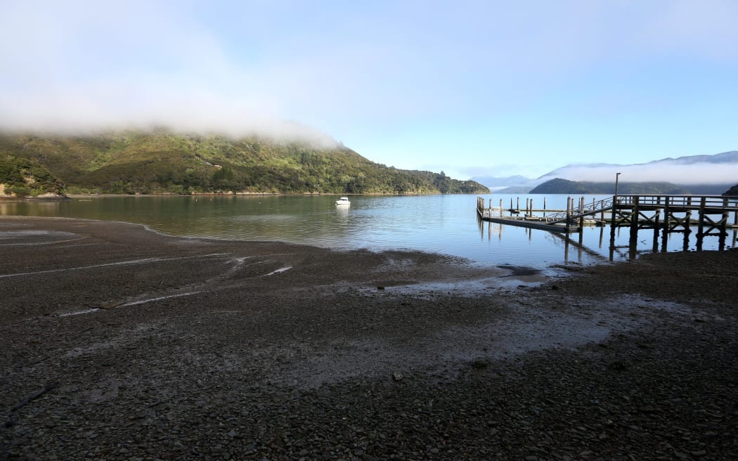 Portage is a popular spot in the Kenepuru Sound.