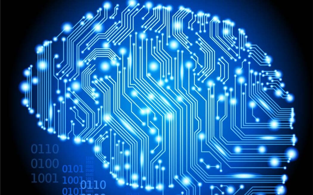 Brain, computer microchip