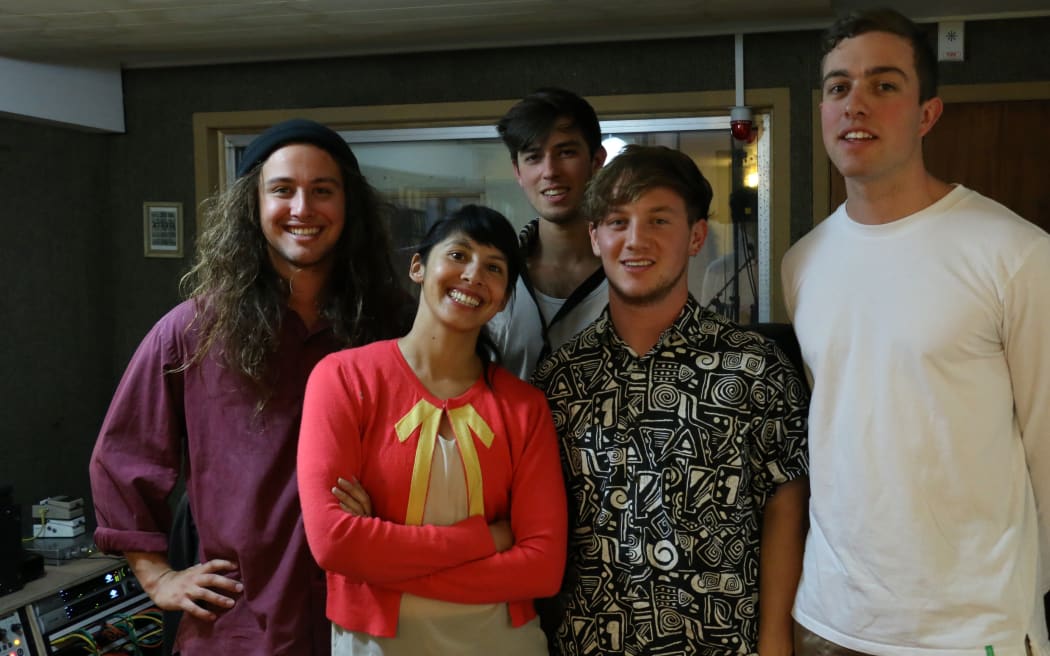 Ben O'Leary, Yadana Saw, Shaan Singh, Sam Thomson and Matt Beachen
