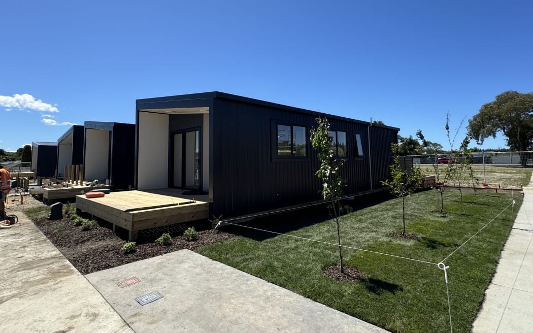 The new houses and development site.