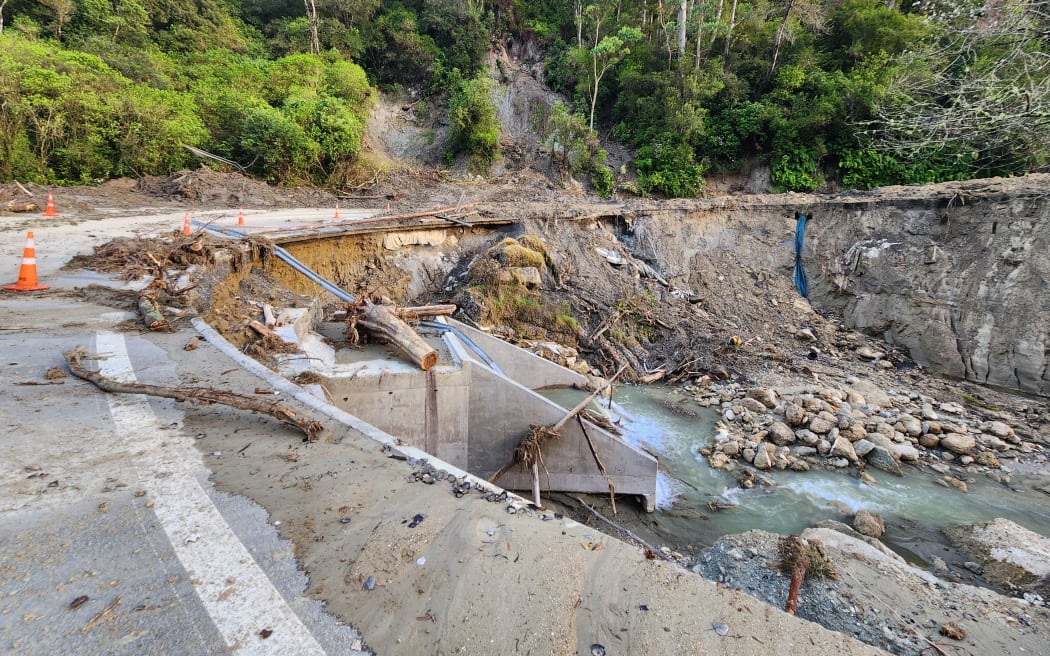 Devil's Elbow after Cyclone Gabrielle.