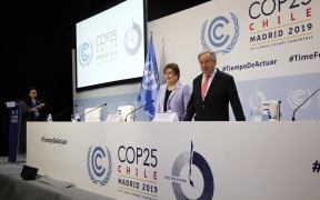 The UN Secretary General Antonio Guterres is warning world leaders that time is running out for effective climate action.