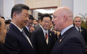 President of the People's Republic of China, Xi Jinping, and Prime Minister Christopher Luxon.