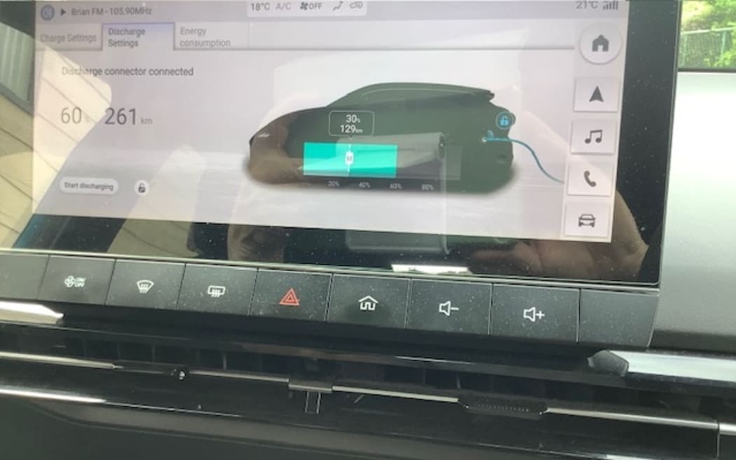 Picton resident Rob McCaw was able to use his coffee machine, jug and toaster during a power outage to around 90,000 homes at the top of the South Island by connecting them to his EV.