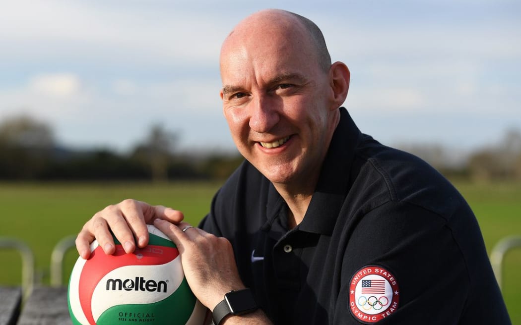 USA Olympic volleyball coach, New Zealander Hugh McCutcheon