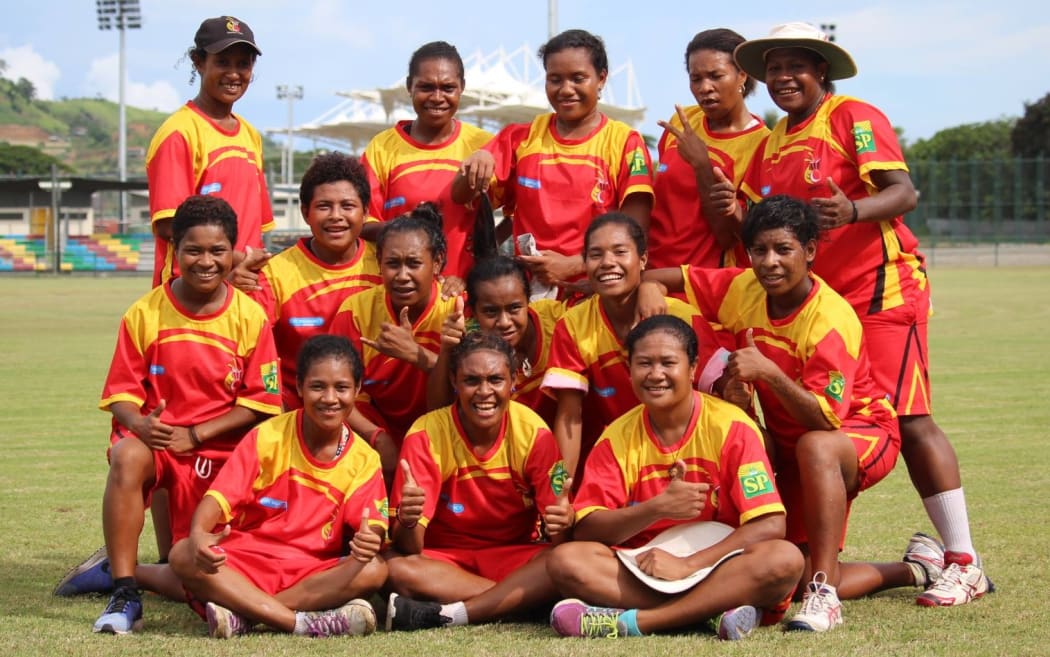 The PNG Lewas in training.