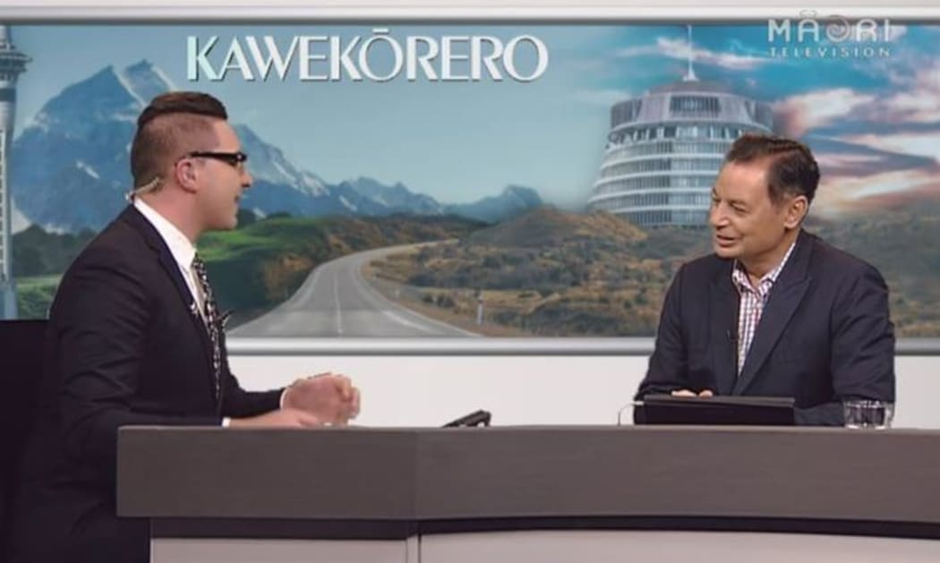 Paora Maxwell explains his decision to step down as chief executive of Maori Television to presenter Kawe Roes.
