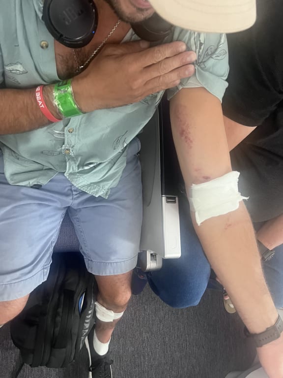People were injured after a 'technical issue' on board a LATAM Airlines flight from Sydney to Auckland sent passengers flying through the cabin.