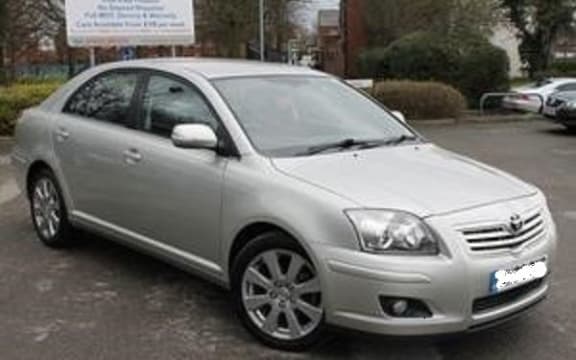 Police said the car involved in the assault was similar to this model.