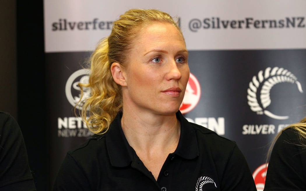 Silver Fern Laura Langman.