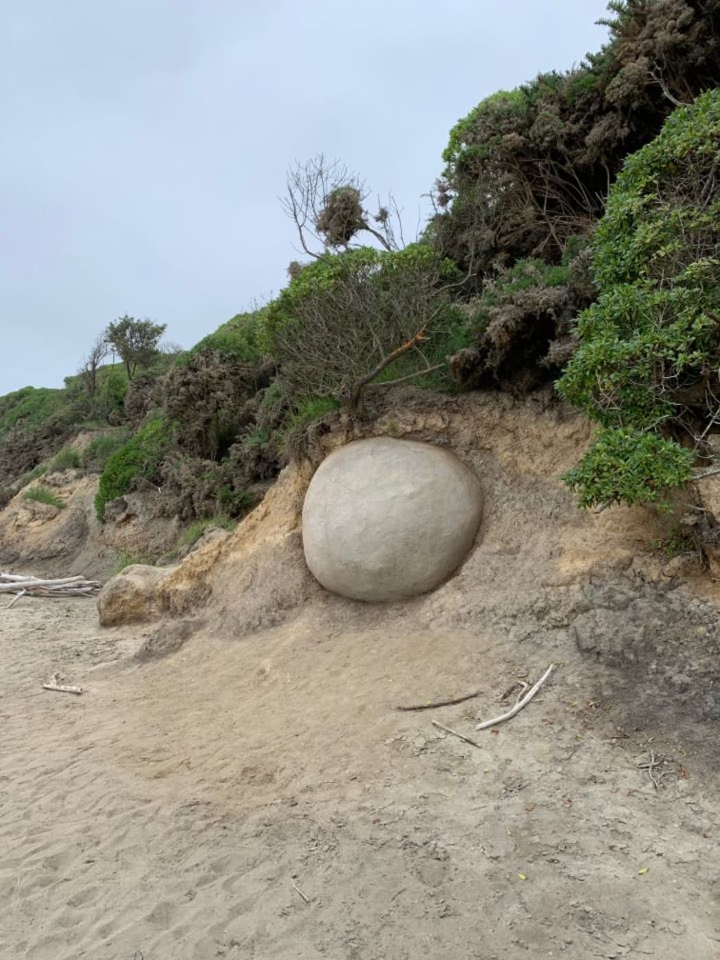 Boulders at Moeraki.