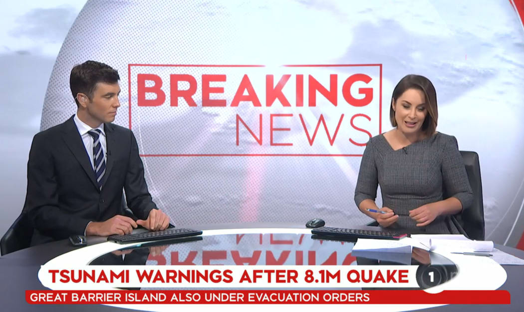 TVNZ's special breaking news coverage of the earthquakes and tsunami alert.