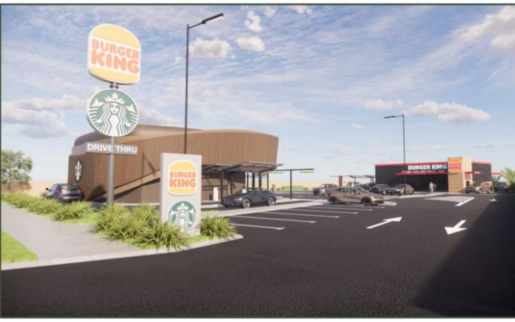 An image of what the fast food joints could look like in Tirau.