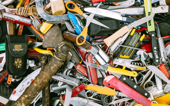 pile of tools
