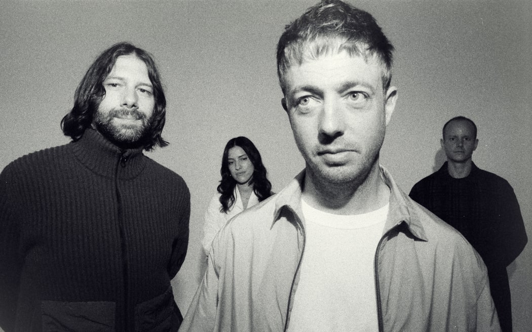 English electronic music group Mount Kimbie