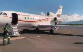 The Falcon Jet.