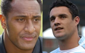 Joe Rokocoko, left, and Dan Carter