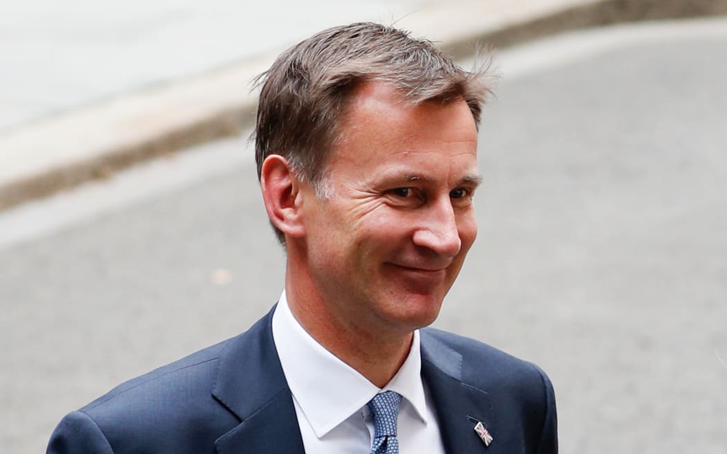Britain's Foreign Secretary Jeremy Hunt leaves 10 Downing Street in central London on 22 July, 2019.