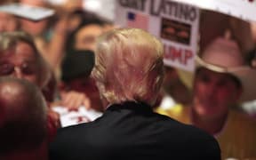 Republican presidential candidate Donald Trump