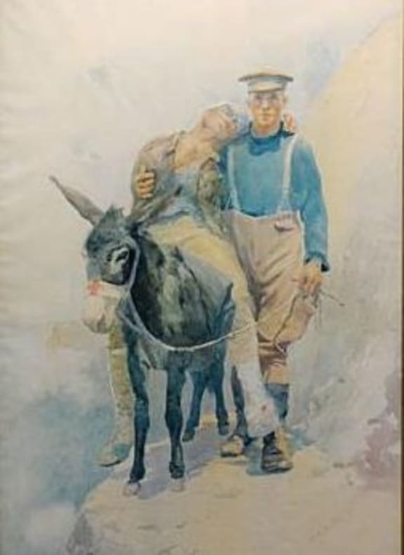 Simpson and his Donkey.