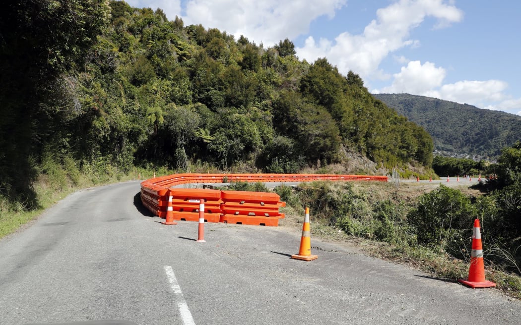 Repairs on Queen Charlotte Drive between Havelock and Picton in March