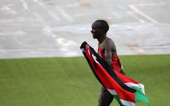 Kenyan runner Eliud Kipchoge