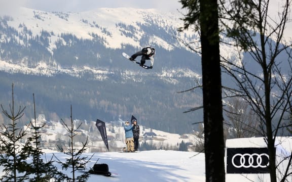 New Zealand snowboarder Tiarn Collins