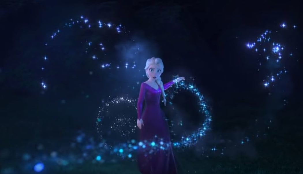 Screen shot from Frozen II