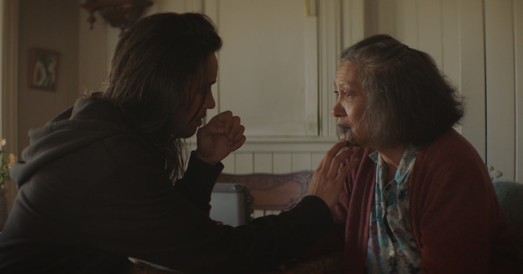 A scene from 'Disrupt' directed by Te Atamira Jennifer Ward-Lealand.
