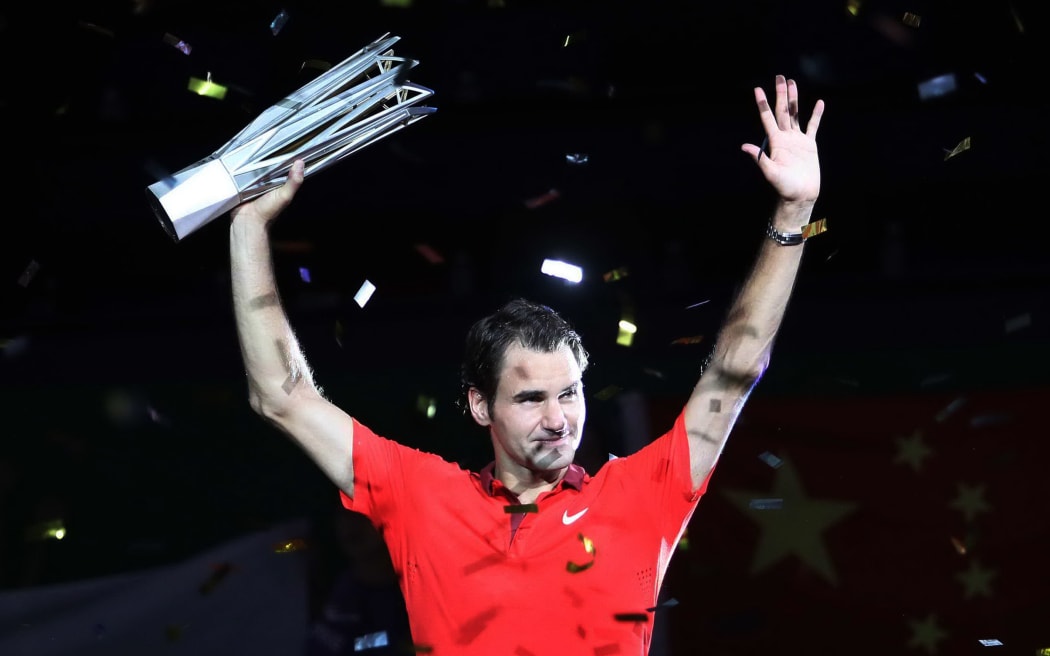 Roger Federer wins 2014 Shanghai Masters