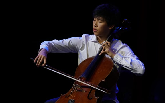 Hyein Kim at the Wakatipu Music Festival.