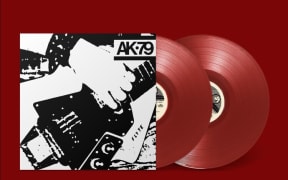 AK79 Red Vinyl on White
